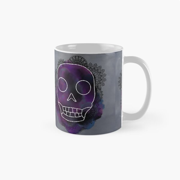 Item preview, Watercolor and Pen Skull  designed and sold by JaygiesDesign.