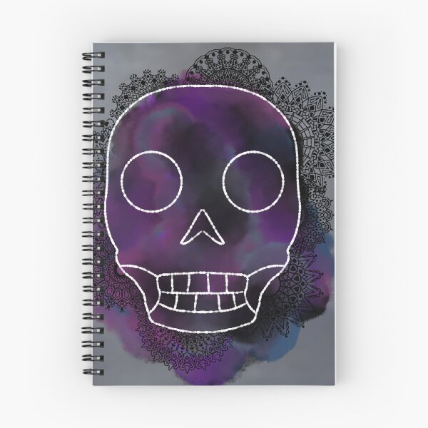 Item preview, Watercolor and Pen Skull  designed and sold by JaygiesDesign.