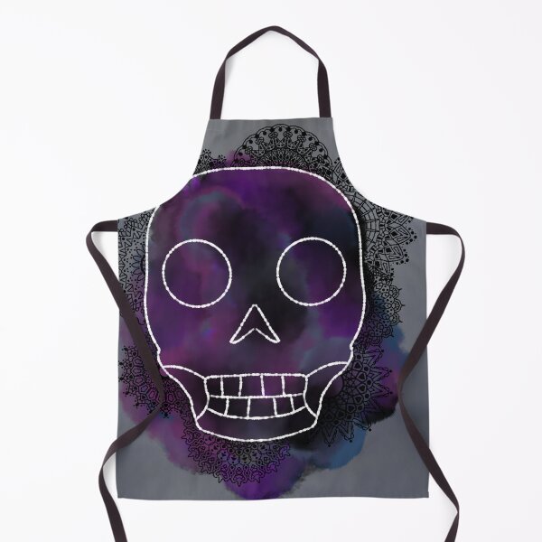 Item preview, Watercolor and Pen Skull  designed and sold by JaygiesDesign.
