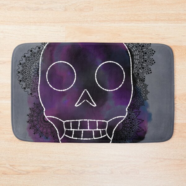 Item preview, Watercolor and Pen Skull  designed and sold by JaygiesDesign.