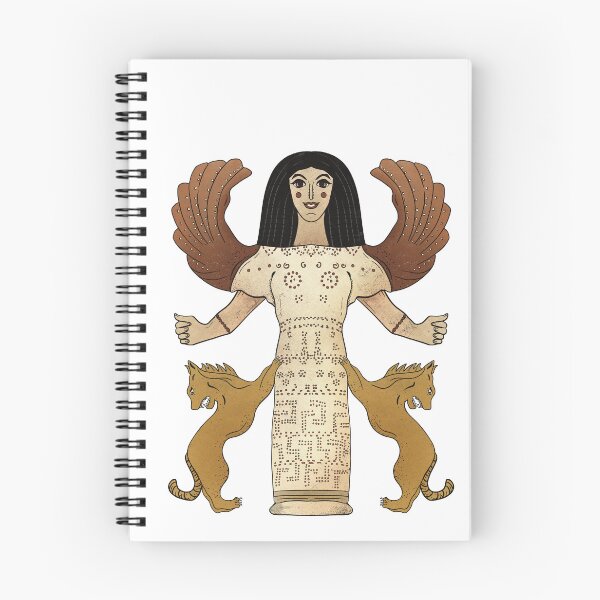 Item preview, The Great Winged Goddess – Potnia Theron of Rhodes designed and sold by Ancient-Tales.