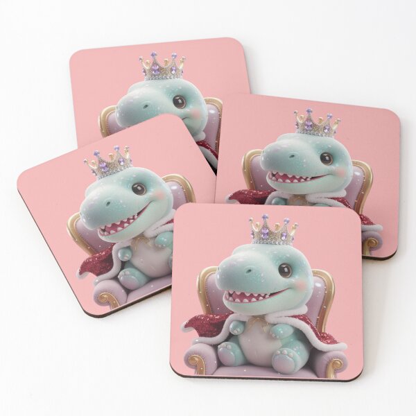 Item preview, Cute Dinosaur Bundle Total Messasaurus But Still Cute Sparkle King T Rex Royal Throne Funny Gift designed and sold by bvdesignart.
