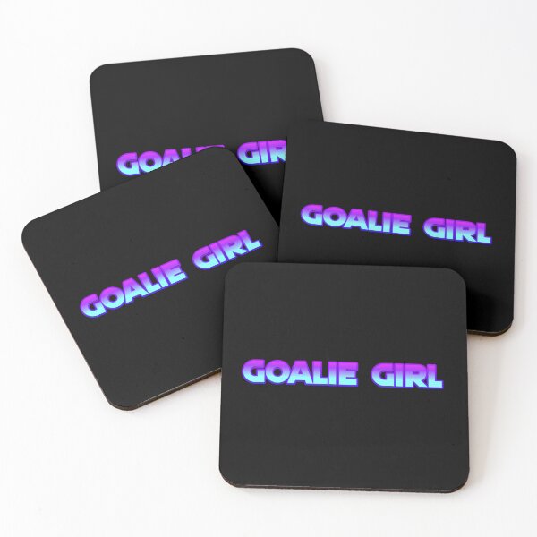 Item preview, Goalie Girl Ice Hockey Focus Tough Fearless Determined designed and sold by SkeletonsDanger.