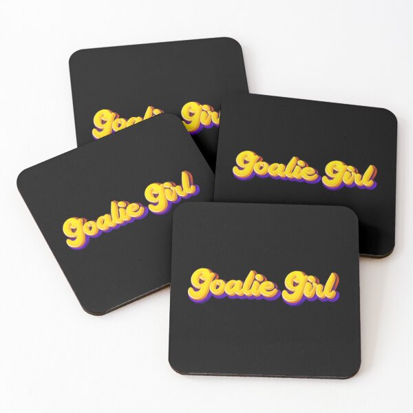 Item preview, Goalie Girl Field Hockey Quick Sharp Skilled Bold Calm designed and sold by SkeletonsDanger.