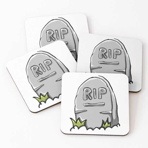 Item preview, Simple R.I.P. Gravestone - Spooky Cemetery Halloween Doodle designed and sold by tsbbstudio.