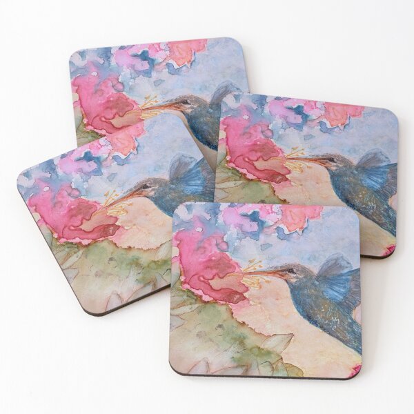 Item preview, Hummingbird in alcohol ink designed and sold by jsnitchler.redbubble.com.