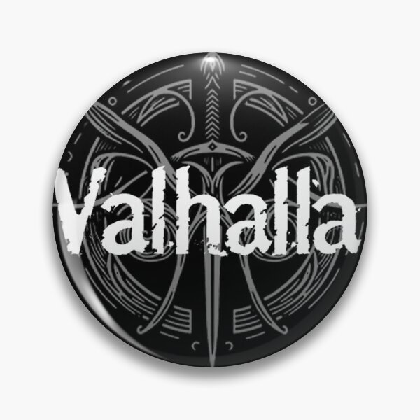 Item preview, Valhalla | Death is Rest | Norse Mythology and Viking Design designed and sold by Klara-Lablanca.