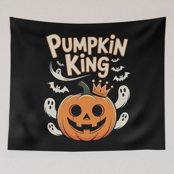 Item preview, Pumpkin King – Cute Spooky designed and sold by VividTrails.