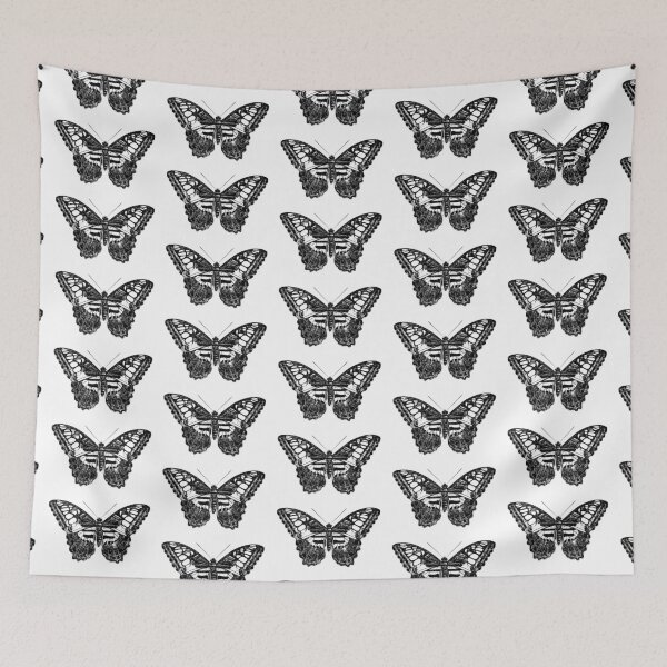 Aperçu de l'œuvre Papillon Vintage 3 Gravure Illustration créée et vendue par SClassWeirdos.