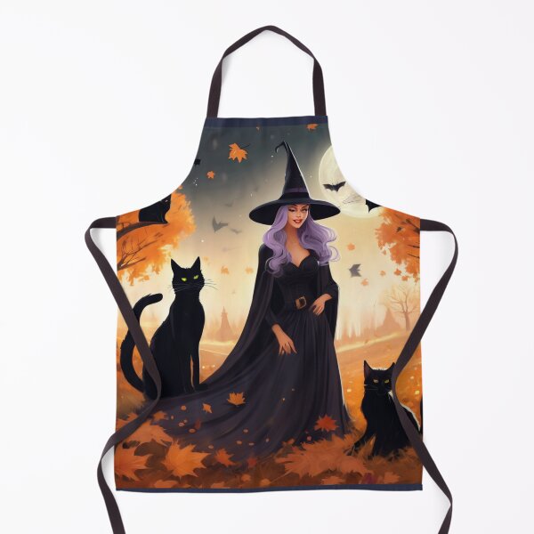 Item preview, Sexy Witch & Her Cats designed and sold by DomiMagdalena.