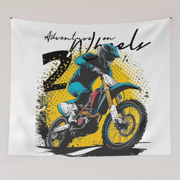 Item preview, Adventure on 2 Wheels designed and sold by Concept-Hub.