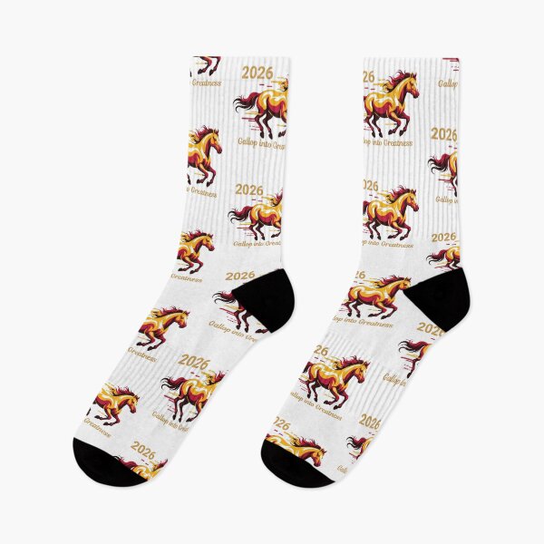 Item preview, Gallop into Greatness 2026 Motivational Design, Year of the Horse designed and sold by Bliss Find And Design.