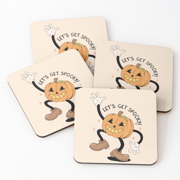 Item preview, Dancing Pumpkin Vintage Cartoon designed and sold by Peach Frog.
