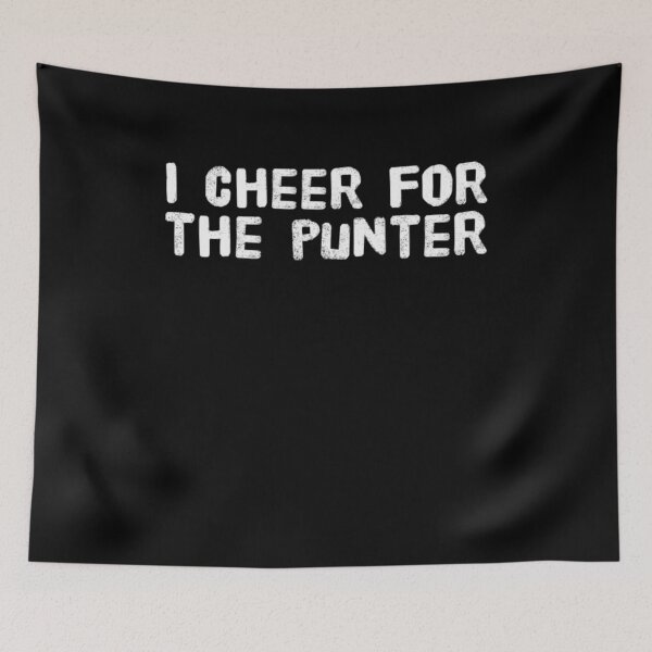 Item preview, I cheer for the punter funny football watching designed and sold by snowry.