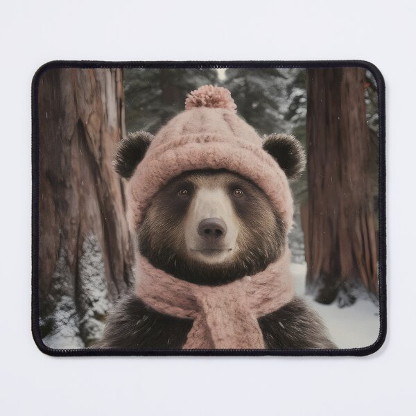 Item preview, Bear in winter. designed and sold by MyHappyArtShop.