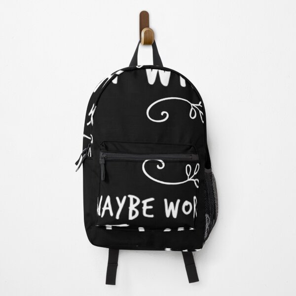 Item preview, maybe worrying about it will help funny sarcasm designed and sold by snowry.