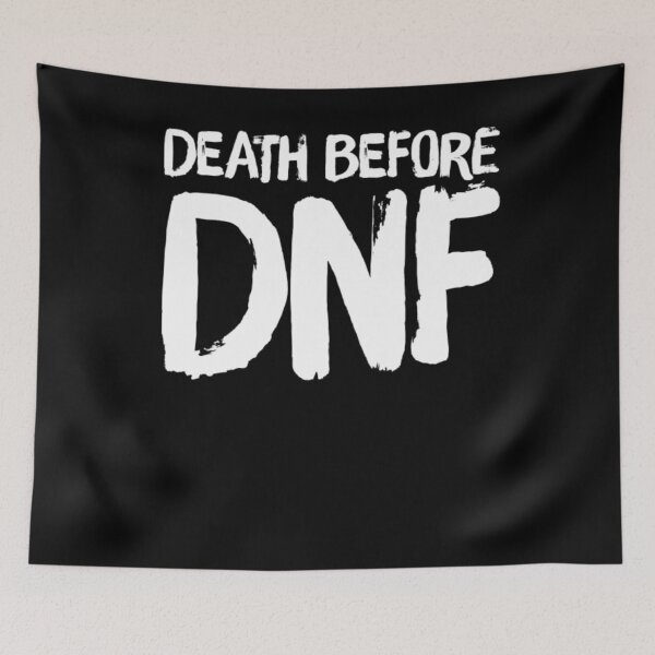 Item preview, Death before DNF funny marathon running themed designed and sold by snowry.