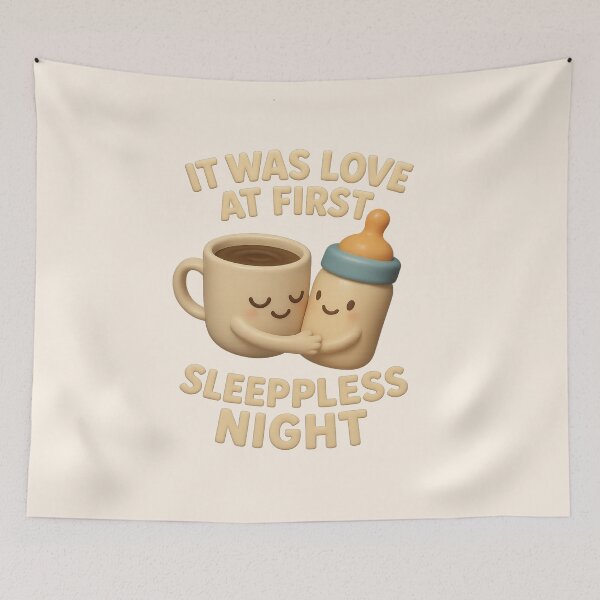 Item preview, Love at First Sleepless Night designed and sold by DesignShopAD.