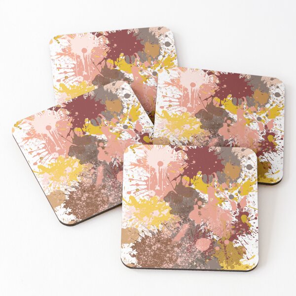 Item preview, Abstract Earth Tones: Dynamic Paint Splatter designed and sold by IREMORHAN.