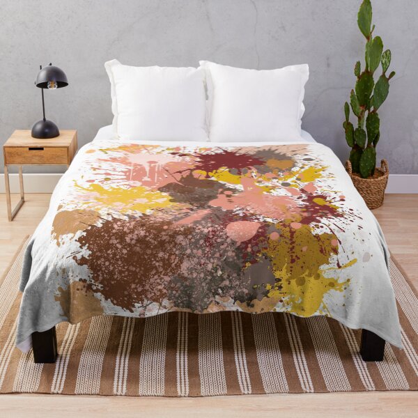 Item preview, Abstract Earth Tones: Dynamic Paint Splatter designed and sold by IREMORHAN.