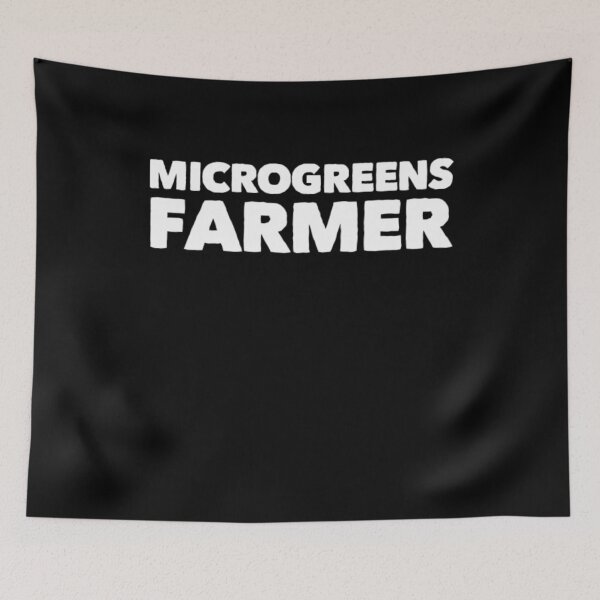 Item preview, microgreens farmer microgreens fan designed and sold by snowry.