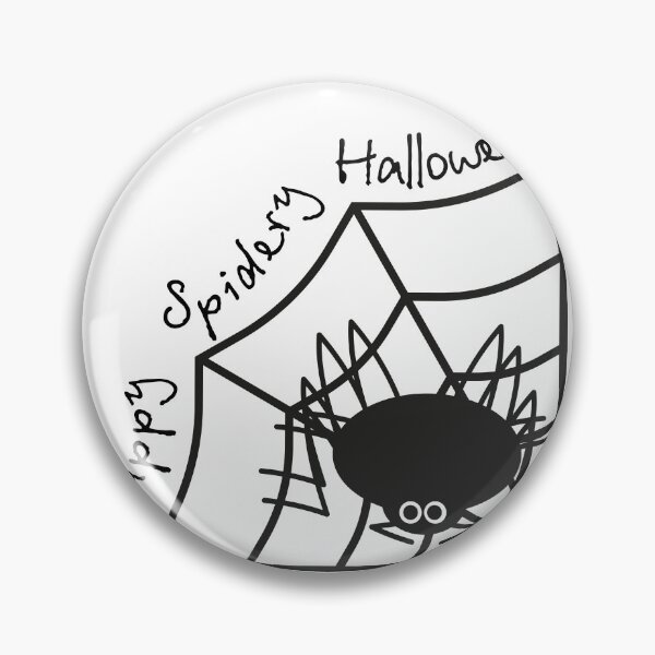 Item preview, Happy Spidery Halloween! Spider on a web 1. Series designed and sold by ZorianArt.