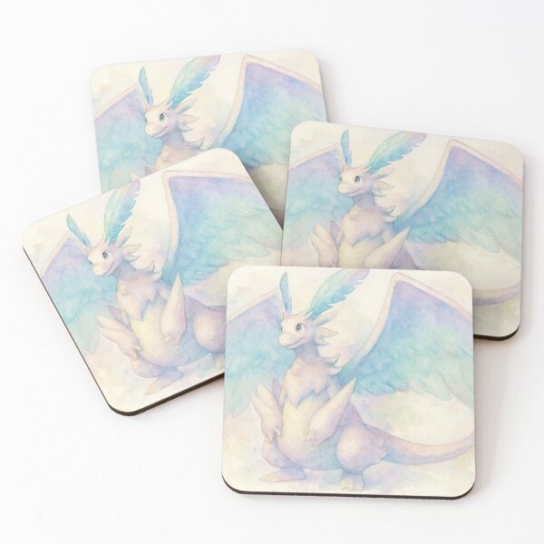 Item preview, Quivern - Whimsical Palworld Watercolor Art designed and sold by Beezy-Kneez.
