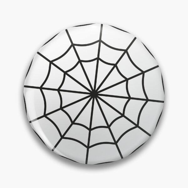 Item preview, Spider web round black . Series designed and sold by ZorianArt.