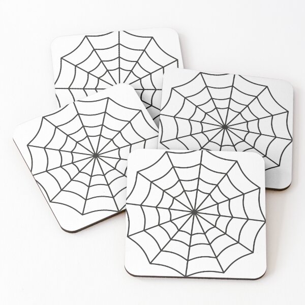 Item preview, Spider web round black . Series designed and sold by ZorianArt.