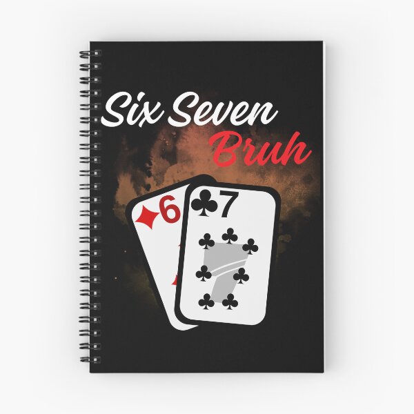 Item preview, Six Seven Bruh – Funny Meme Design for Trendy Streetwear & Gamers designed and sold by DekoTeka.
