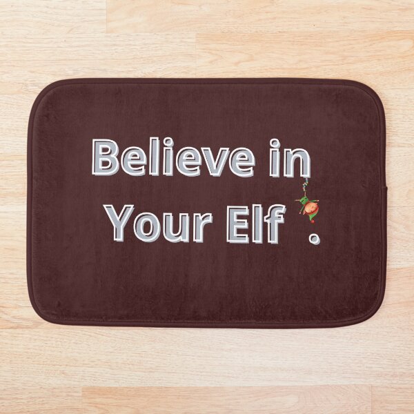 Item preview, Believe in Your Elf – Funny Christmas Motivation designed and sold by AnaPixMar.