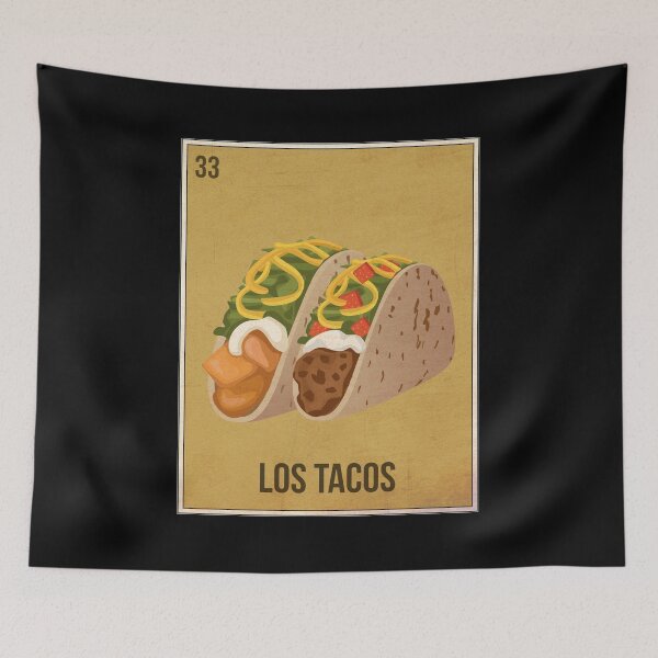 Item preview, Loteria Style Card - Los Tacos designed and sold by dk80.