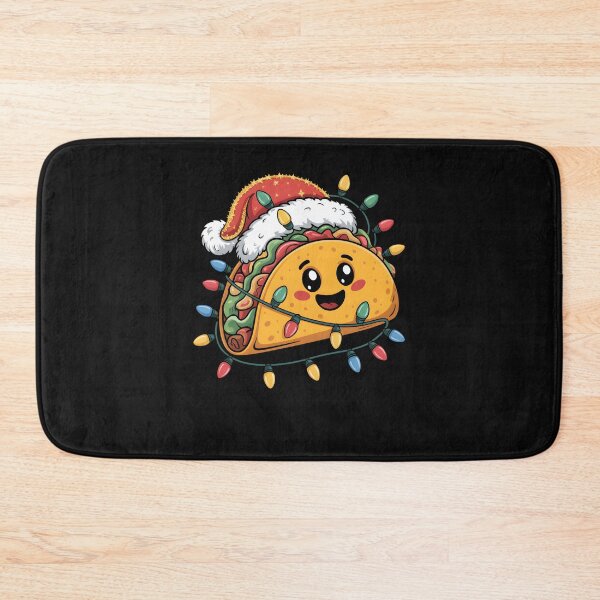Item preview, Taco Santa Hat Christmas Lights Tacos Xmas Women Kids Men designed and sold by clothesy7.