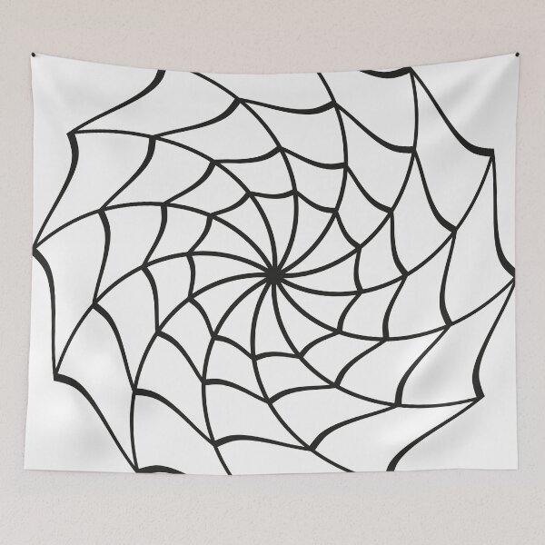 Item preview, Spider web round twisted black. Series designed and sold by ZorianArt.
