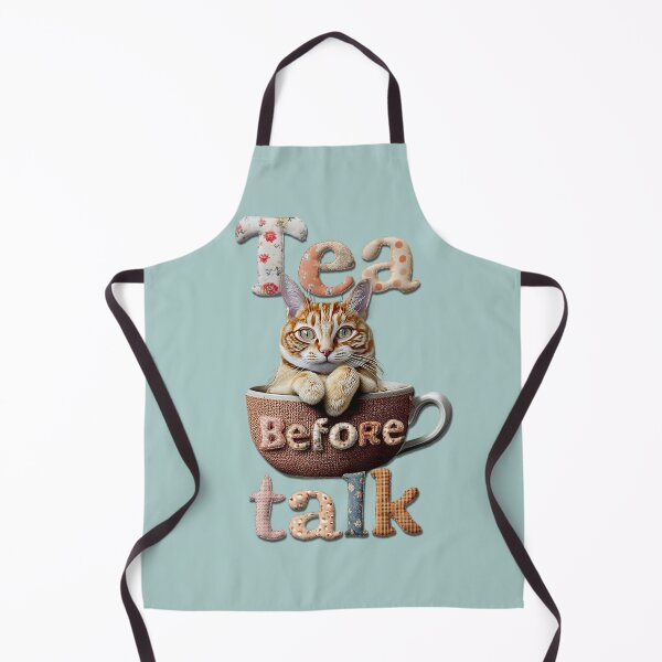Item preview, Adorable Feline Teacup Meme Tea First Tee designed and sold by Rocky Mountain Artistry.