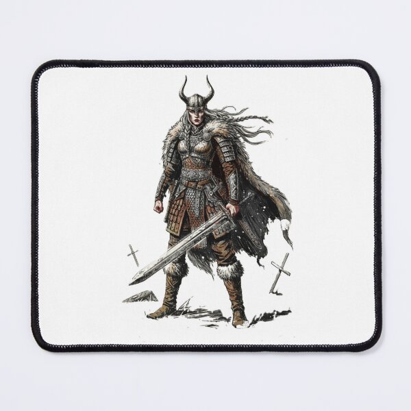Item preview, Iron-Willed Shieldmaiden designed and sold by CelticSoulShop.