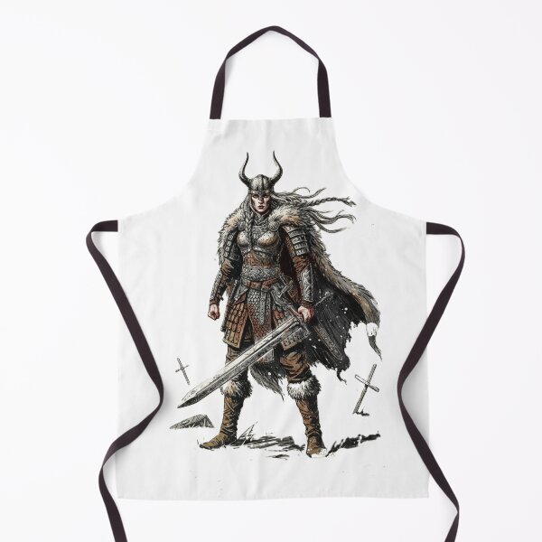 Item preview, Iron-Willed Shieldmaiden designed and sold by CelticSoulShop.