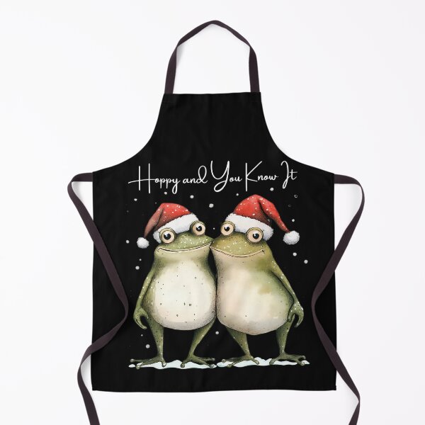 Item preview, Funny Christmas Frog Hoppy And You Know It Design designed and sold by MTJ-Mushrooms.