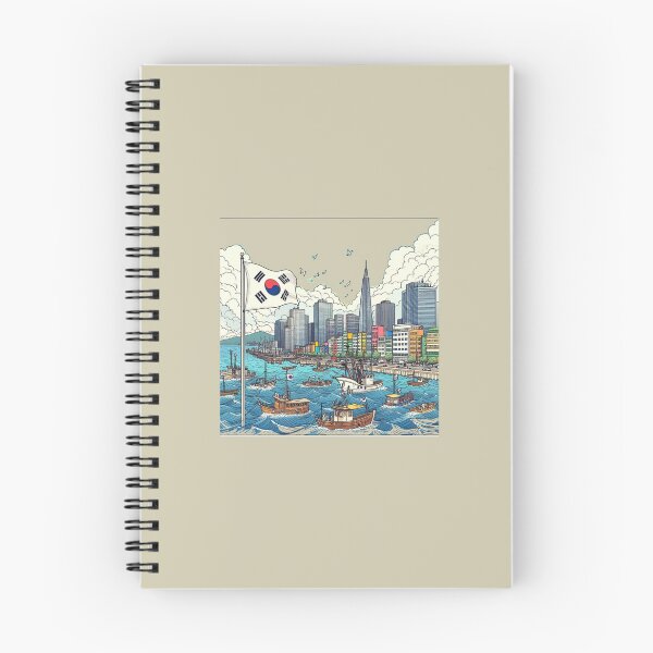 Item preview, The Best of Pohang Harbor Korea – 3D Funny Sketch , designed and sold by PaintMeWorld.