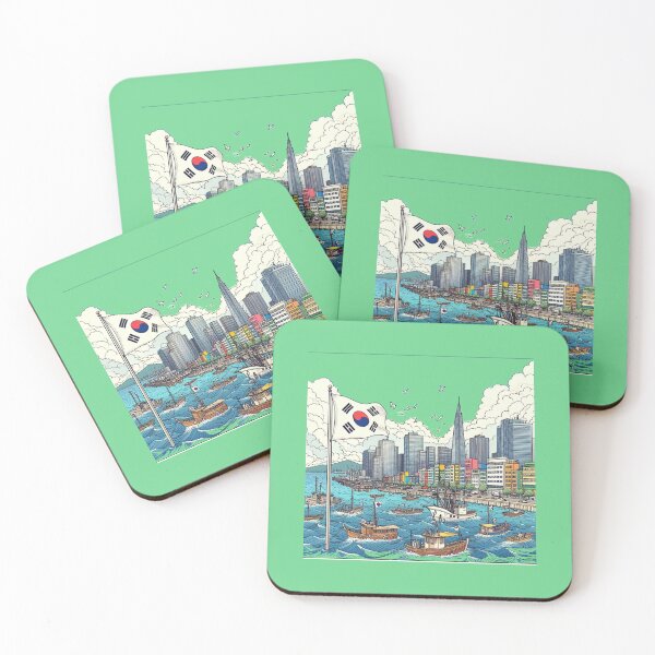 Item preview, The Best of Pohang Harbor Korea – 3D Funny Sketch , designed and sold by PaintMeWorld.