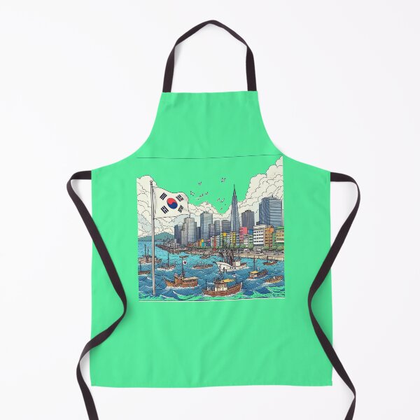 Item preview, The Best of Pohang Harbor Korea – 3D Funny Sketch , designed and sold by PaintMeWorld.