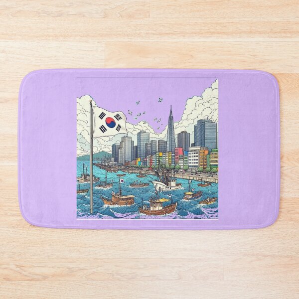 Item preview, The Best of Pohang Harbor Korea – 3D Funny Sketch , designed and sold by PaintMeWorld.