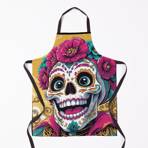 Item preview, Joyful Calavera Bloom - Día de los Muertos Smile designed and sold by DarylWelsh2024.