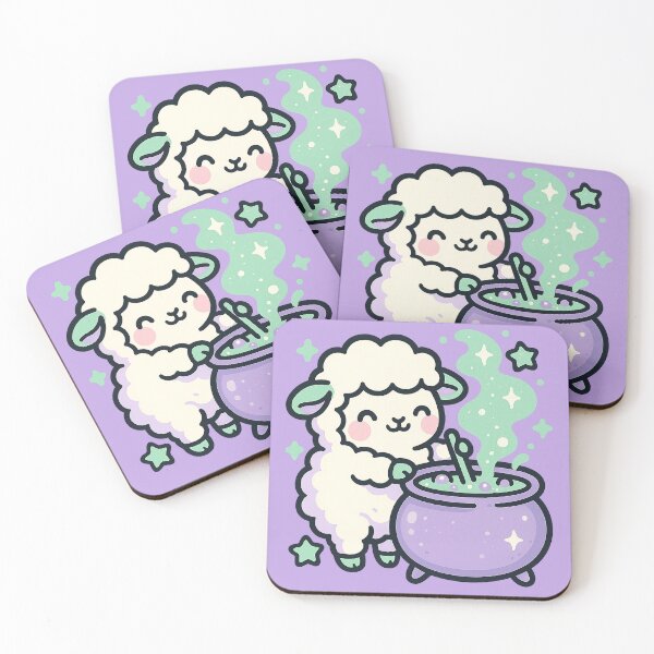 Artikelvorschau, Kawaii Magic Sheep – Süße Halloween-Zauberkunst entworfen und verkauft von KrintoryTees.