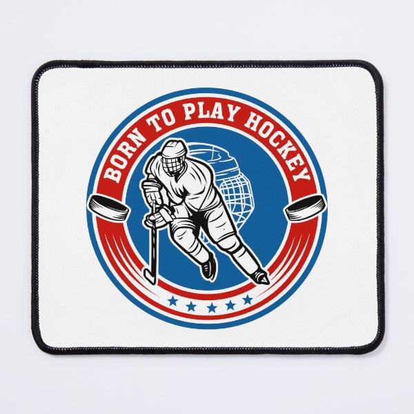 Item preview, Born To Play Hockey Goalie Girl Field Strong Brave Fast designed and sold by SkeletonsDanger.