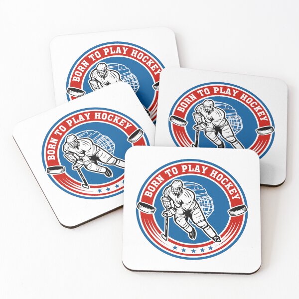 Item preview, Born To Play Hockey Goalie Girl Field Strong Brave Fast   designed and sold by SkeletonsDanger.
