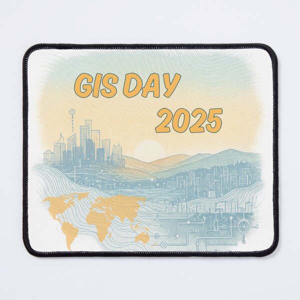 Item preview, GIS Day 2025 - Live the Map designed and sold by MapHappens.