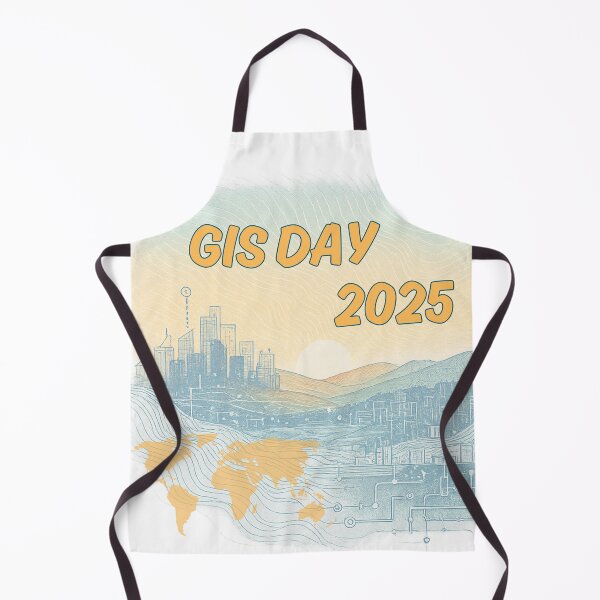 Item preview, GIS Day 2025 - Live the Map designed and sold by MapHappens.
