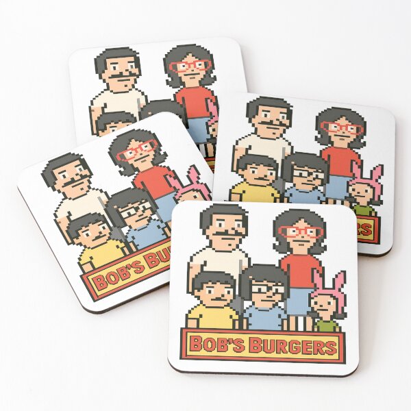 Item preview, Bob’s Burgers 8-Bit Pixel Art designed and sold by Beezy-Kneez.