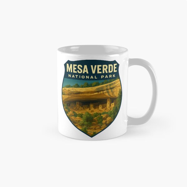 Item preview, Mesa Verde National Park Colorado Retro Sticker designed and sold by Ismeal Von.